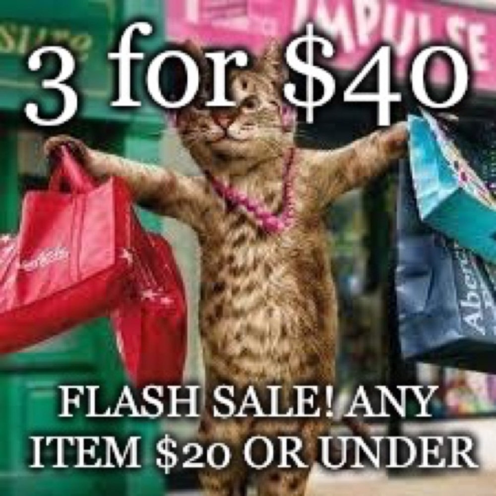 3 for $40!